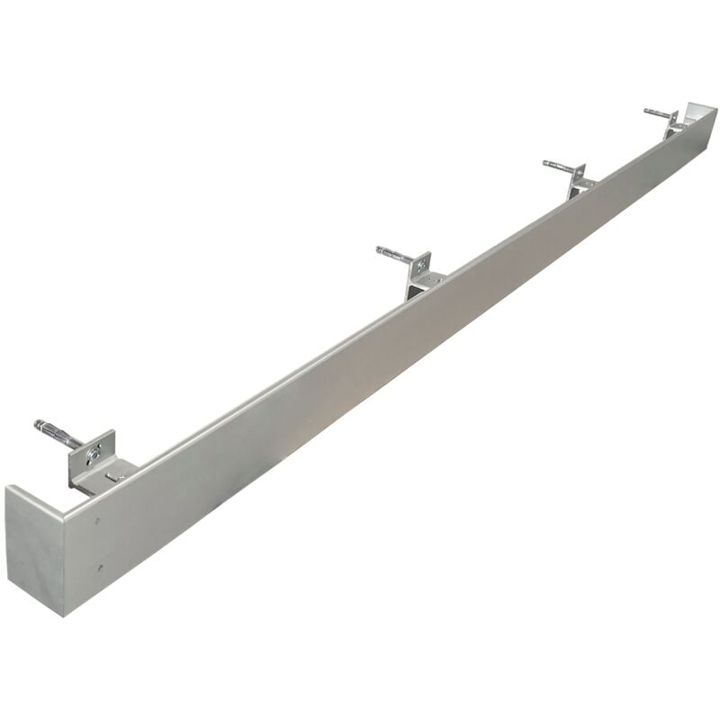 Cache de Rail pour porte Coulissante aluminium Anodisé / Taille : 1M95cm Aluminium