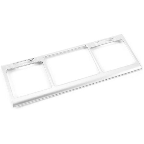 Cache de sortie d'air central argenté pour climatisation de voiture Classe G W463 2004-2011--