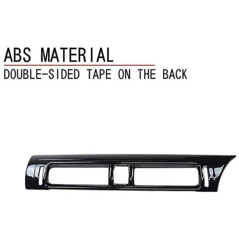 Cache de sortie de climatisation de console centrale RHD pour GR86 BRZ 2021-2023 Noir--