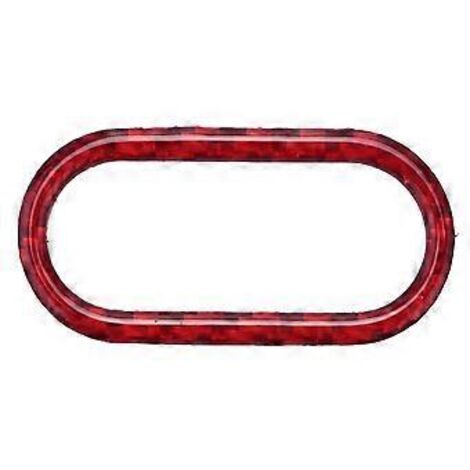 Cache de témoin lumineux intérieur en fibre de carbone rouge pour F55 F56 Countryman F60