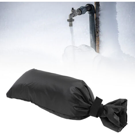 【Cache extérieur】2x Cache de Robinet Résistant au Gel, Imperméable et Isolé pour Protéger les Conduites d'eau