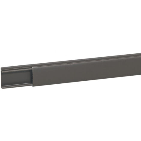 Cache-fils 2,10 m  marron à fixer 20 x 10 - LEGRAND