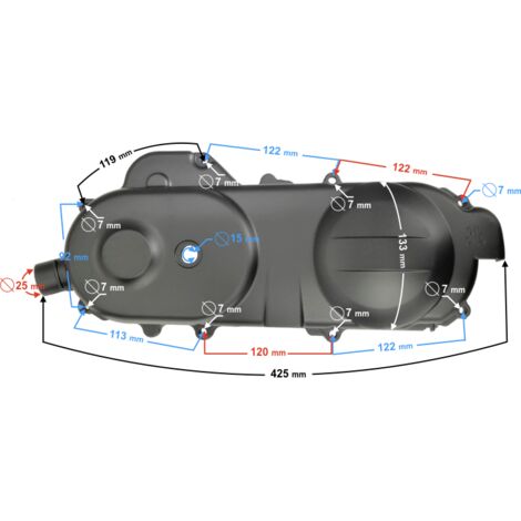 Cache-moteur DRIVE 400 SCOOTER 21 50cc
