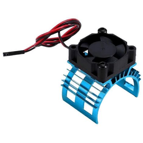 Cache-moteur électrique sans balais bleu pour voiture RC 540 550 3650
