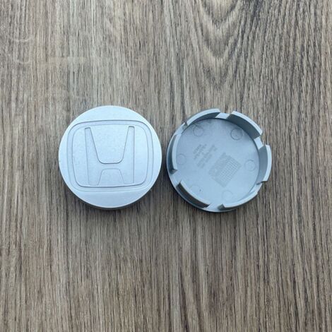 Cache-moyeu de roue 58mm compatible Honda Accord, Odyssey, CRV, Civic, URV, Crosstour, Avancier, Fit, Greiz, City – Centre de jante haut, accessoire roue auto en ABS, kit 4 pièces – Argenté