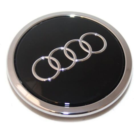Cache-moyeu de roue Audi authentique 60 mm, 1 pièce, pour jantes en aluminium, b