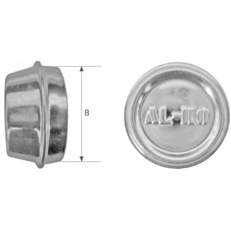 Cache moyeu remorque 40 mm – Protection pour moyeux non freinés 500-750 kg – Ajustement précis pour durabilité accrue – Al-Ko