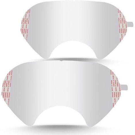Cache-objectif détachable compatible avec les masques 3M 6885, 6000, 6800, 6900, paquet de 30, cache-objectif en plastique pour les masques de protection respiratoire
