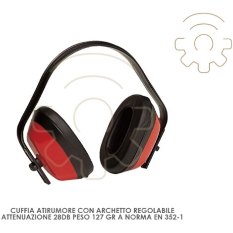 Cache-oreilles cache-oreilles de protection serre-tA te rA glable attA nuation du bruit 28 dB poids 127 gr