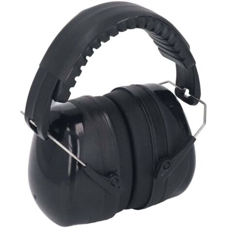 Cache-oreilles Insonorisés, Cache-oreilles de sécurité Réglables pour la Réduction du Bruit, Cache-oreilles de Protection Auditive pour l'apprentissage du Sommeil Noir