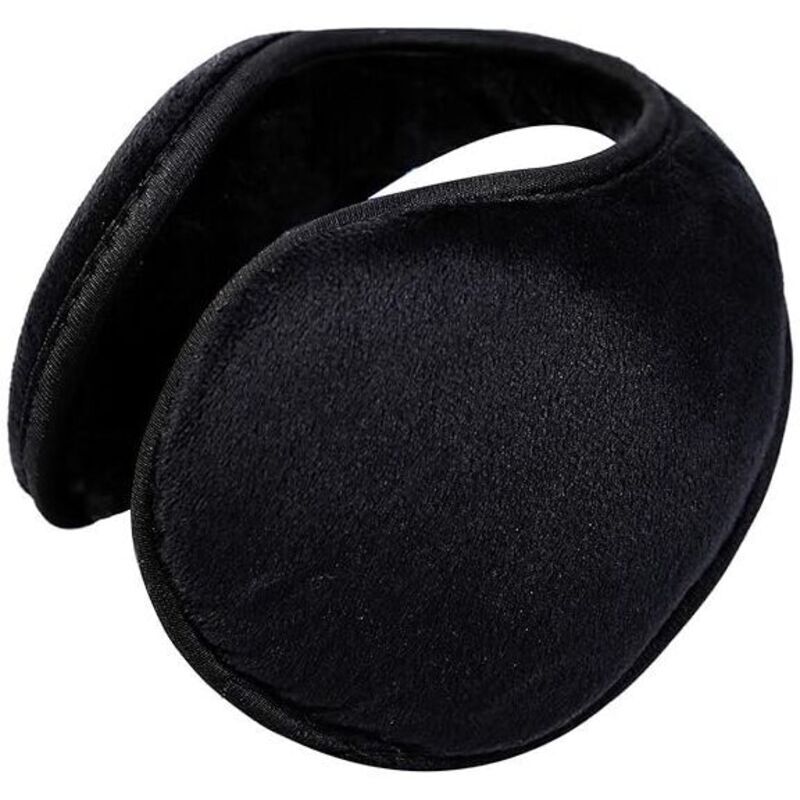 Cache-oreilles pour hommes et femmes - Cache-oreilles chauds d'hiver unisexes en polaire classique, diamètre 11,5 cm
