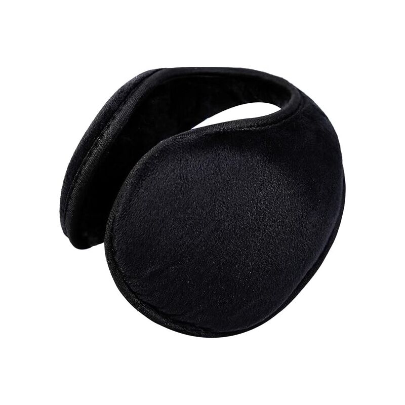 Cache-oreilles pour hommes et femmes - Cache-oreilles chauds d'hiver unisexes en polaire classique, diamètre 11,5 cm