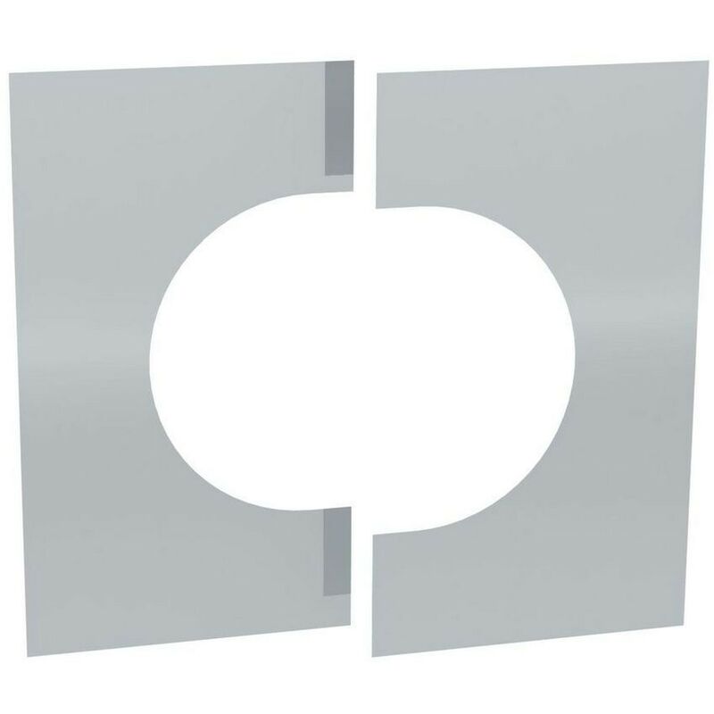 Le Sanitaire - Cache plafond 0°-30° 2 pièces ø 110/160 mm