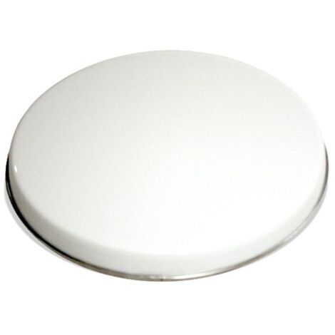 Cache-plaque 16 Cm émail Blanc - Baumalu