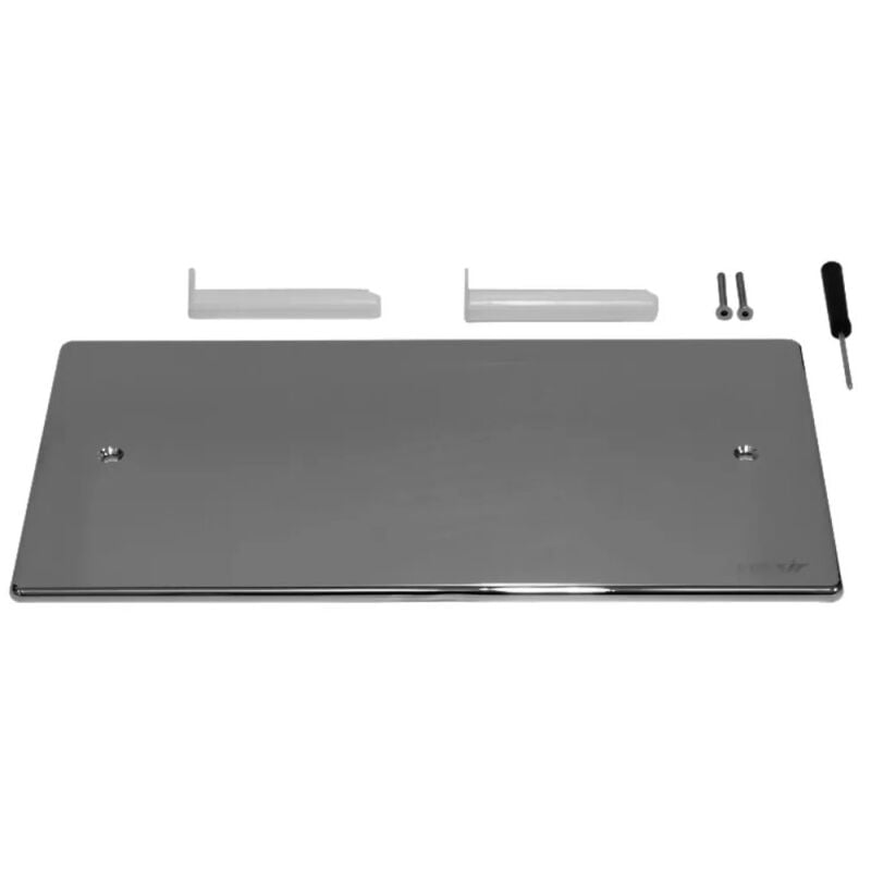 Valsir - Plaque d'inspection Medusa Angel Rios wc encastré chromé brillant