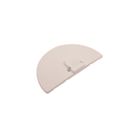 Cache plastique blanc d'origine C00289203 HOTPOINT