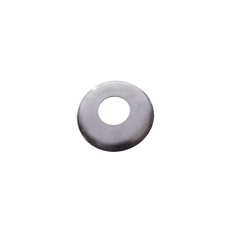 Deco Fer Forge - qualite francaise] - Cache platine pour tube rond diamètre 42,4mm - Diamètre 110mm Hauteur 19,5mm - Inox 316