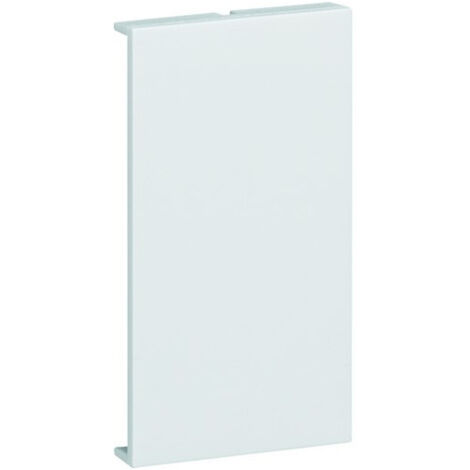 Cache porte-étiquette gallery blanc - HAGER WHT1400
