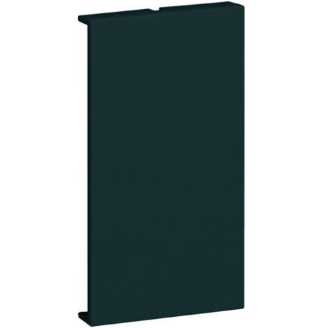 Cache porte-étiquette gallery noir - HAGER WHT1405