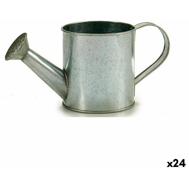 Pot d'arrosoir zingué 24,5 x 11 x 11 cm (24 unités)