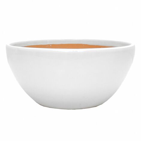 Cache pot Beauty blanc en Terre Cuite 13 cm