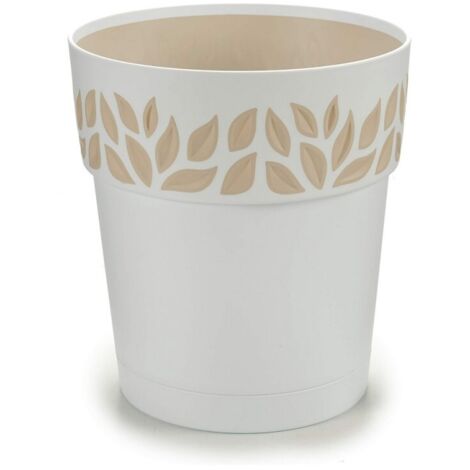 Cache-pot Blanc Plastique (29 x 29 x 29 cm)
