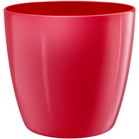 Cache-pot Brussels Diamond D.25cm Love Rouge - Elho