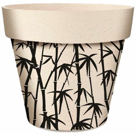 Cache pot de fleurs bambouseraie en bambou