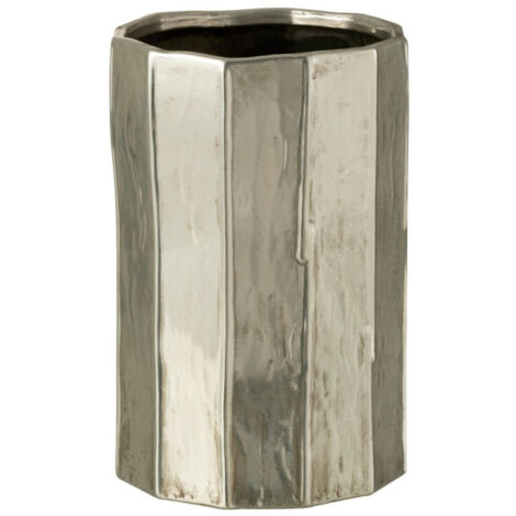 Cache-Pot Design "Ary" 30cm Argent