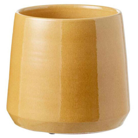 Cache-Pot Design "Splenda" 24cm Ocre