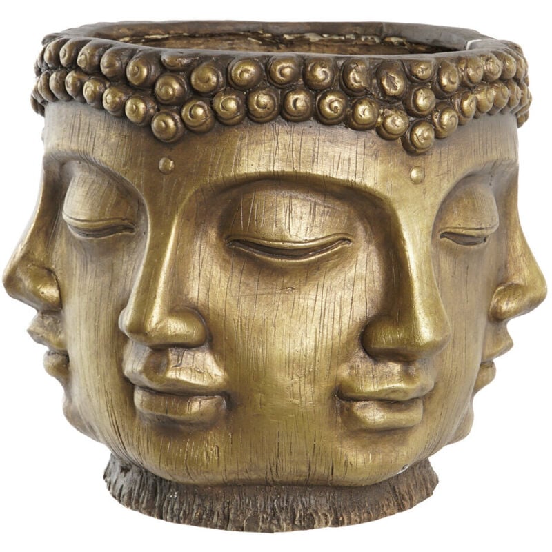 Dkd Home Decor - Support Pot Fleurs Magnésie 30X34X30 Bouddha