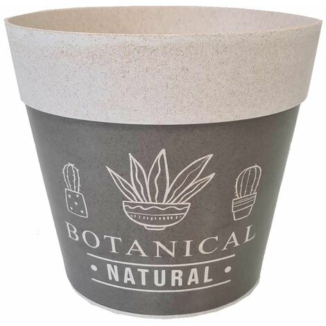 Cache pot en bambou botanique 15.5 cm