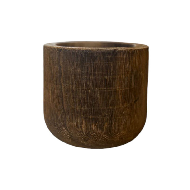 Cache pot en bois