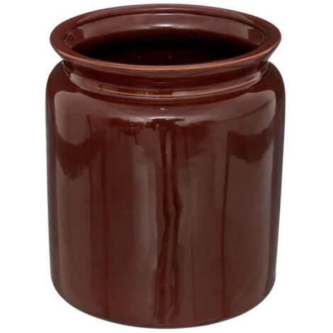 Cache-Pot en Céramique "Bota" 18cm Marron