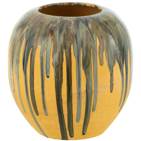 Cache-Pot en Céramique "Peinture" 30cm Multicolore