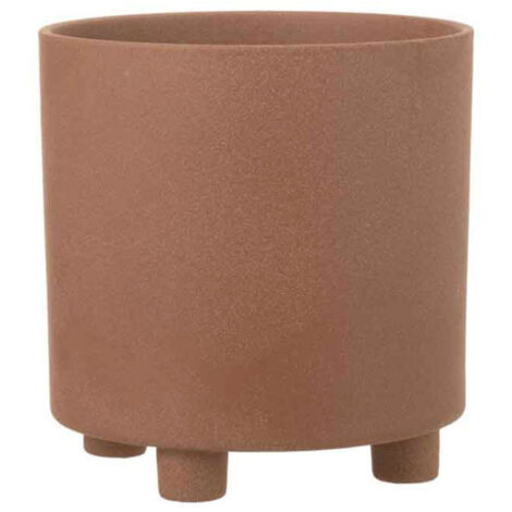 Cache-Pot en Céramique "Thibault" 27cm Marron