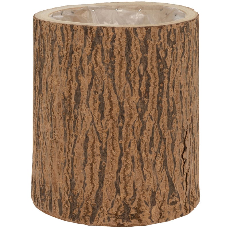 Cache pot en écorce de paulownia
