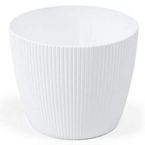 Cache-pot en plastique blanc 26 cm Magnolia Jumper