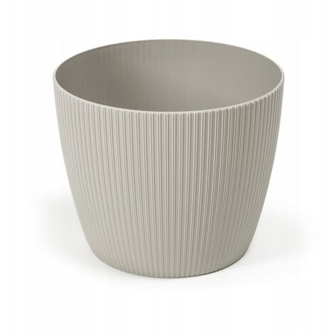 Cache-pot en plastique taupe 16 cm Magnolia Jumper