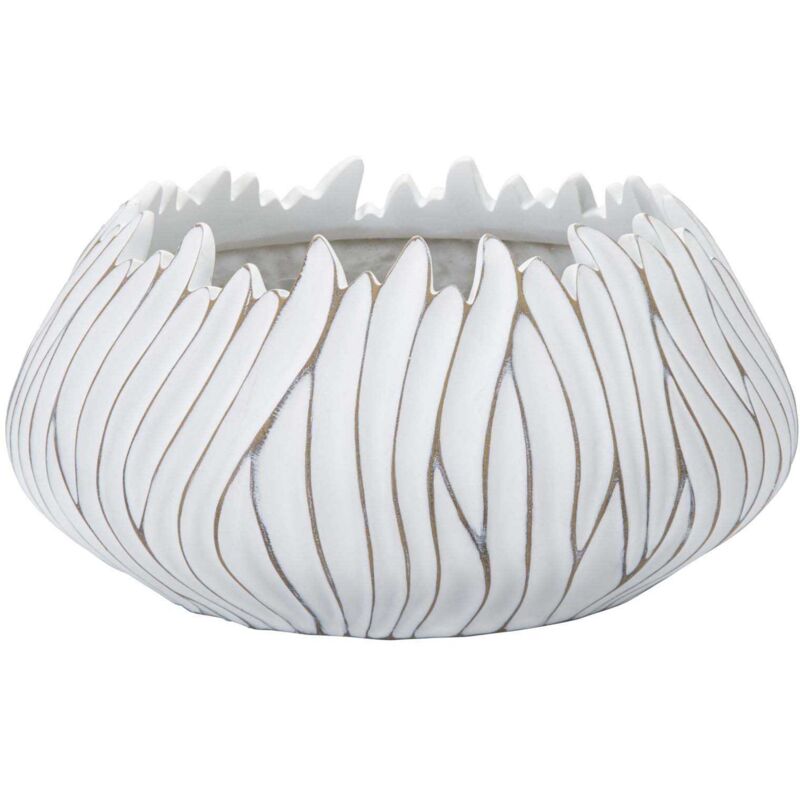 Cache-pot en polyrésine Honduras 40 x 20 cm