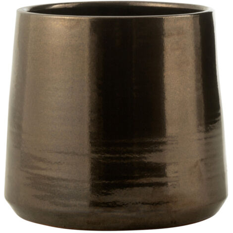 Cache-Pot en Terre Cuite "Terra" 28cm Or