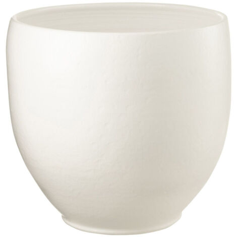Cache-Pot Poterie "Ying" 41cm Blanc