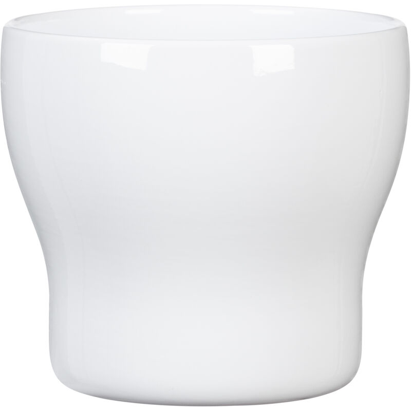 Fun Fiesta, pot de fleurs en céramique, couleur : Alaska, 17.3 cm de diamètre, 15.7 cm de hauteur, 1.6 l vol. - Scheurich