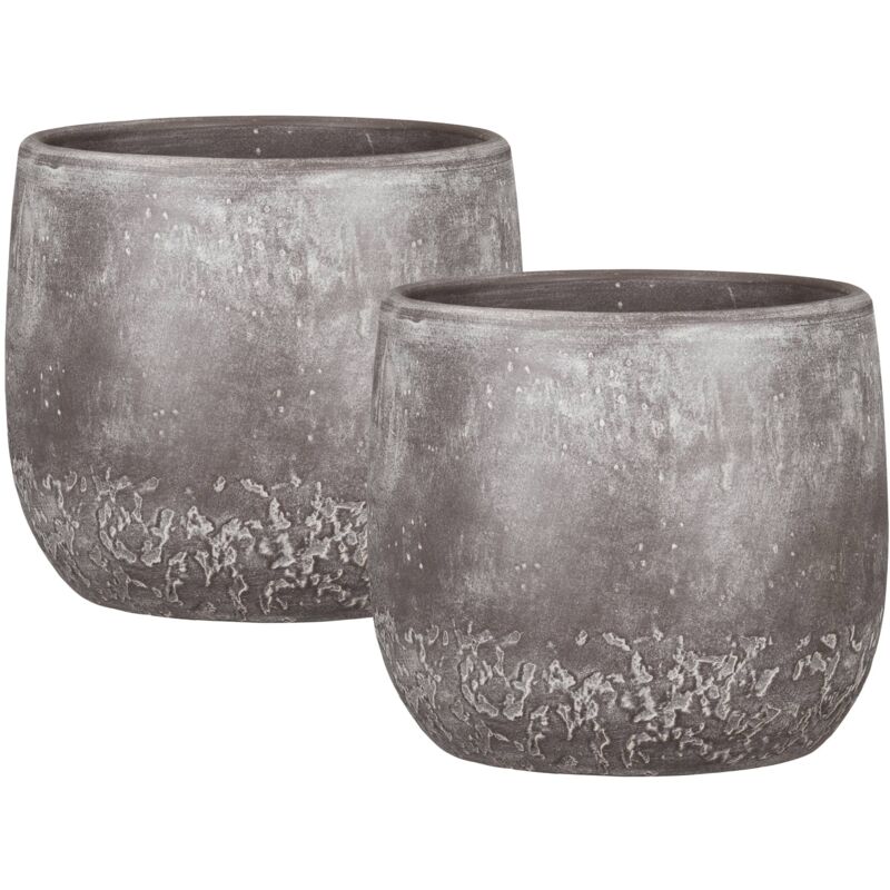 Wateringsystem 23. pot de fleurs avec indicateur d'arrosage/indicateur d'arrosage/système d'arrosage en céramique couleur : panna incl.