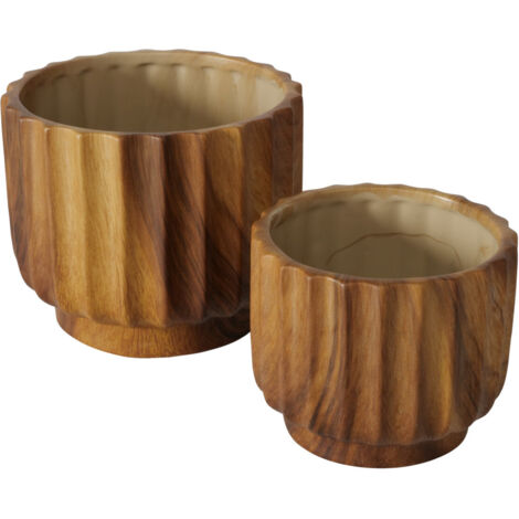 Cache-pots en céramique WILHELMY, Ø 12-16 cm