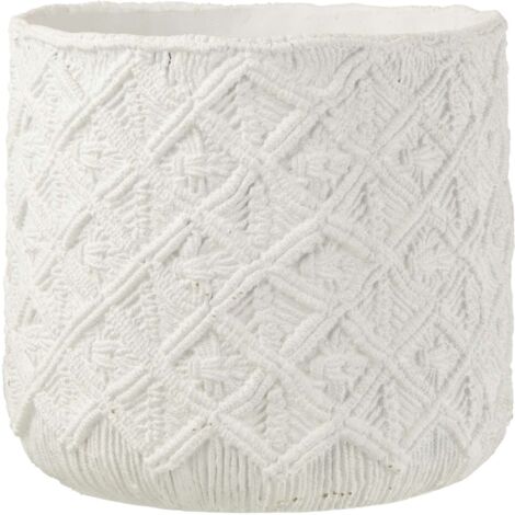 Cache-pots Moorann en Ciment - Blanc