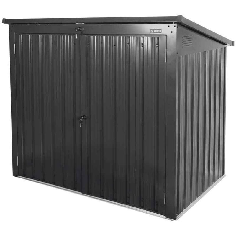 Zipper - Cache poubelles double 2 bacs x 240 lt zi-mtb2