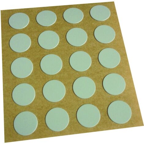 Cache pour ferrure d'assemblage pour meuble 712 - Gris (Sachet de 100) - PRUNIER