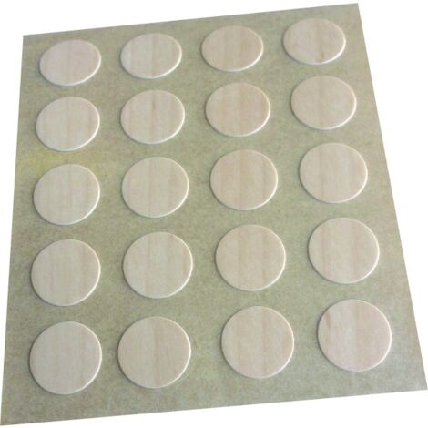 Cache pour ferrure d'assemblage pour meuble 712 - Pin (Sachet de 100) - PRUNIER