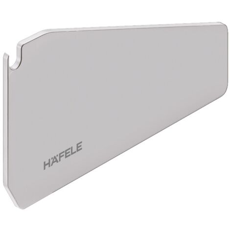 Cache pour meuble FREE UP 430/600 - gris - HAFELE